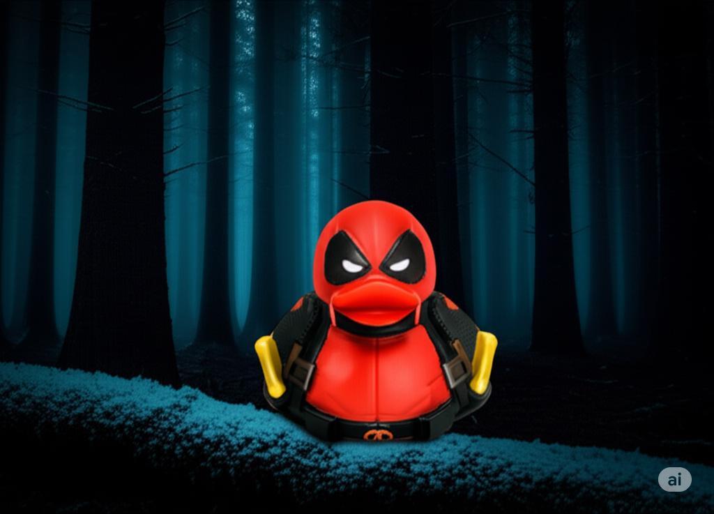 Deadpool & Wolverine 3D Printed Ducks – A Heroic Twist on "Rubber" Duckies!